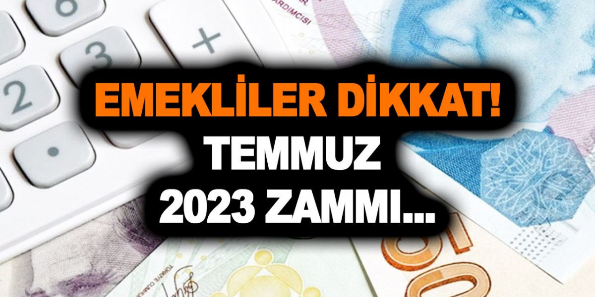 Temmuz 2023 zammı kuruşu kurşuna hesaplandı! SSK, Bağkur ve Emekli Sandığı emeklilerinin en düşük emekli maaşına bakın!