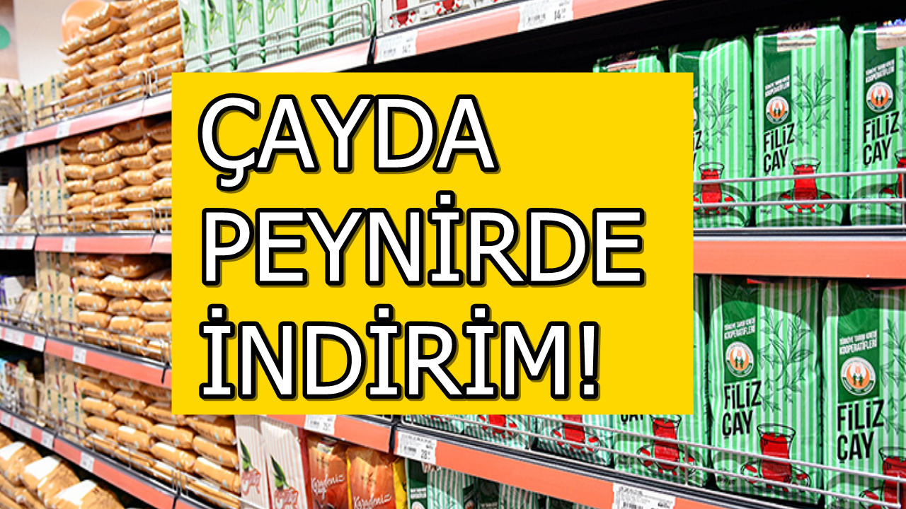 Peynir 100 TL'nin Altına İndi! Tarım Kredi Marketlerine Gelenler İndirime Şaşırıyor!