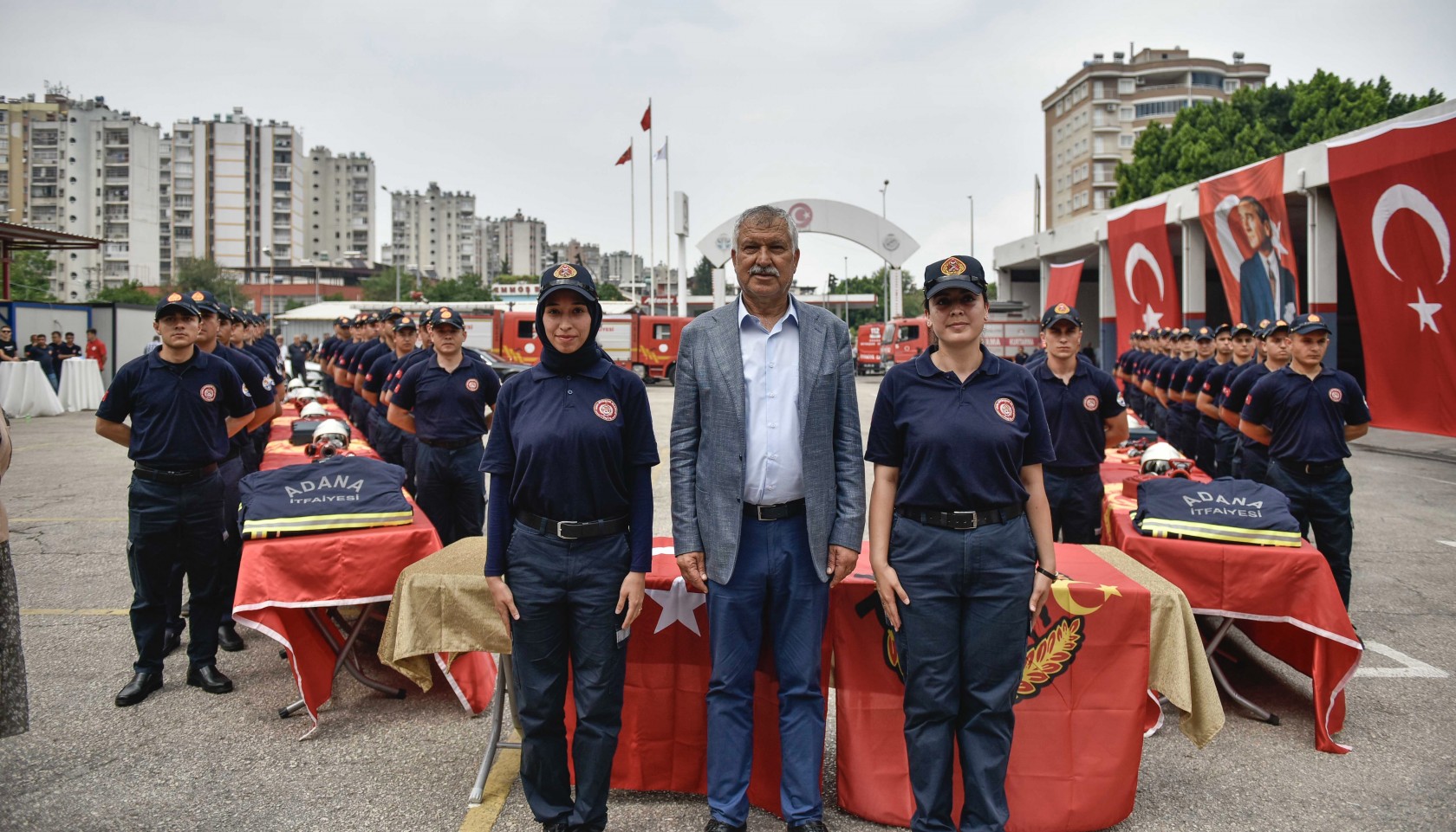 7 İtfaiye Erini İşe Sınavla Aldı 