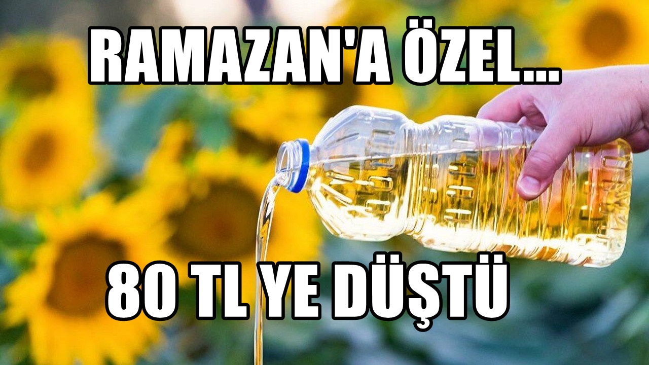 Ayçiçek Yağı Daha Ne Kadar Ucuzlar Derken 80 TL'yi Gördü! Bundan Ucuzu Nisan Ayında Gelmez!