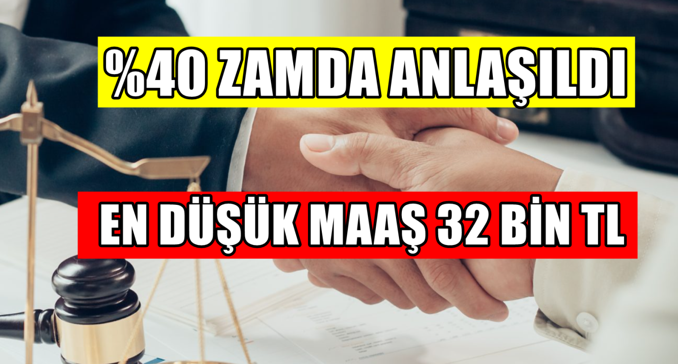 İşçiye %40 Zam Geldi! Seçime Bir Hafta Kala En Düşük Maaş 32 Bin TL Oldu!