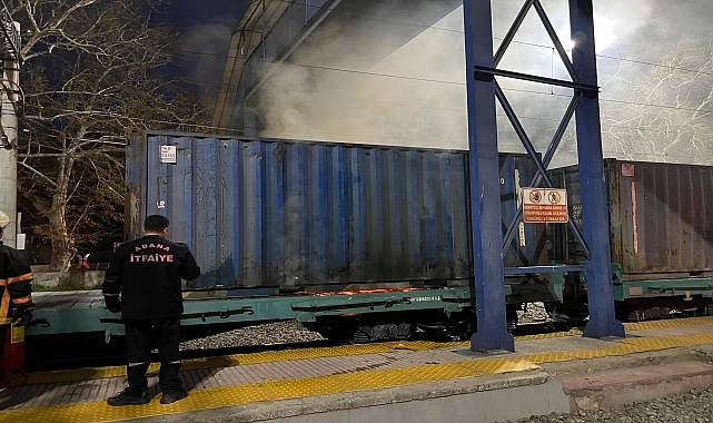 Yük Treninde Çıkan Yangın Söndürüldü 