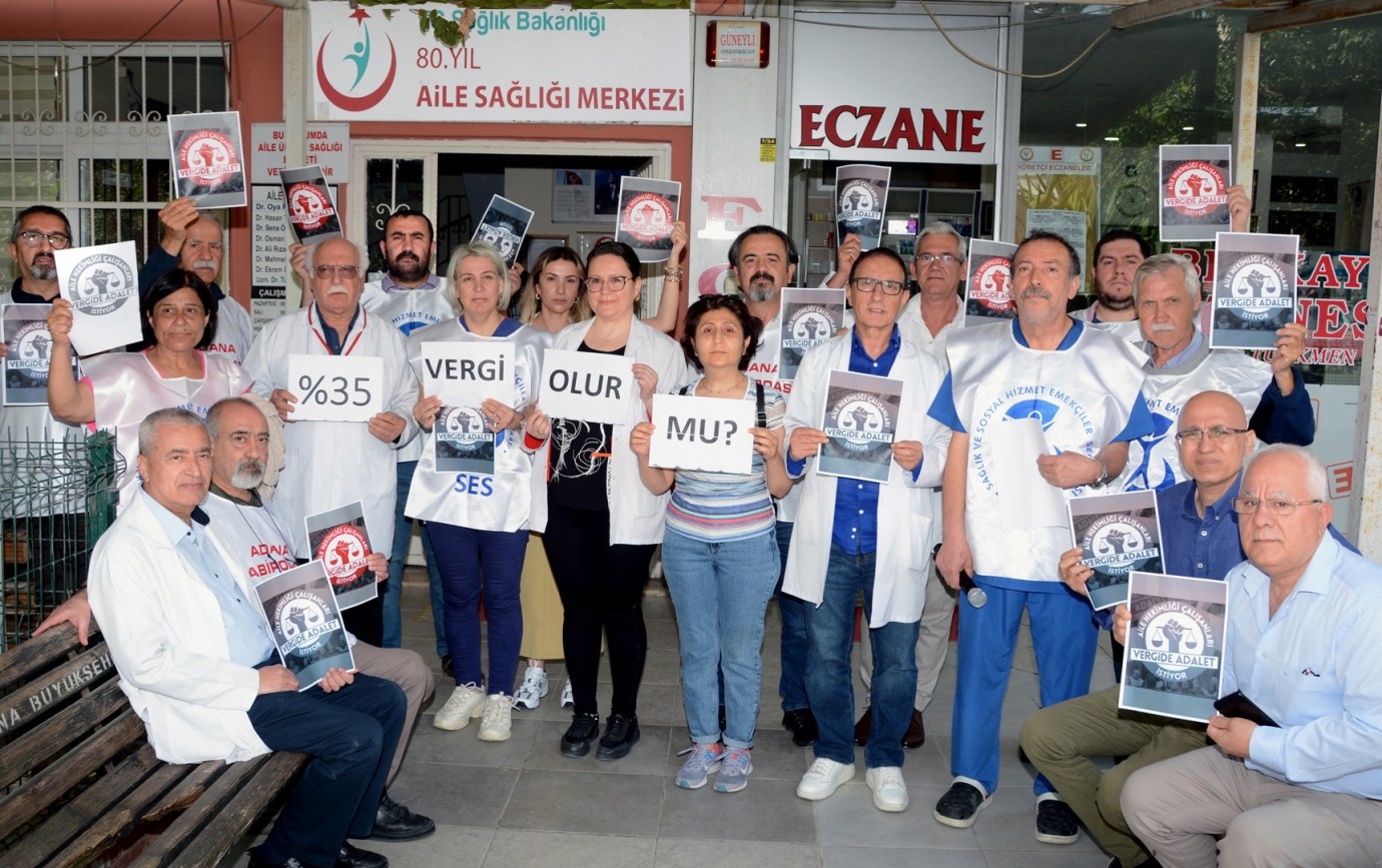 Sağlık Çalışanları Vergi Adaleti İstiyor