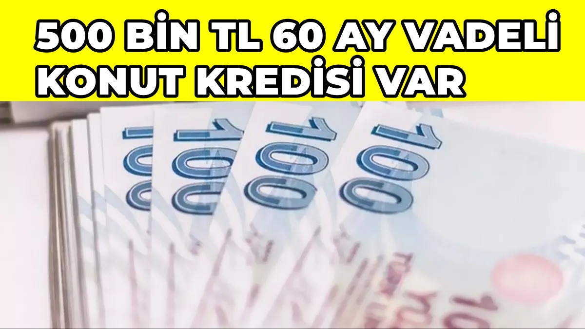 500 Bin TL 60 Ay Vadeli Kredi Veren Bankalar! Faizlerde İndirim Yapıldı Müşteriler Bankalarda Sıraya Girdi
