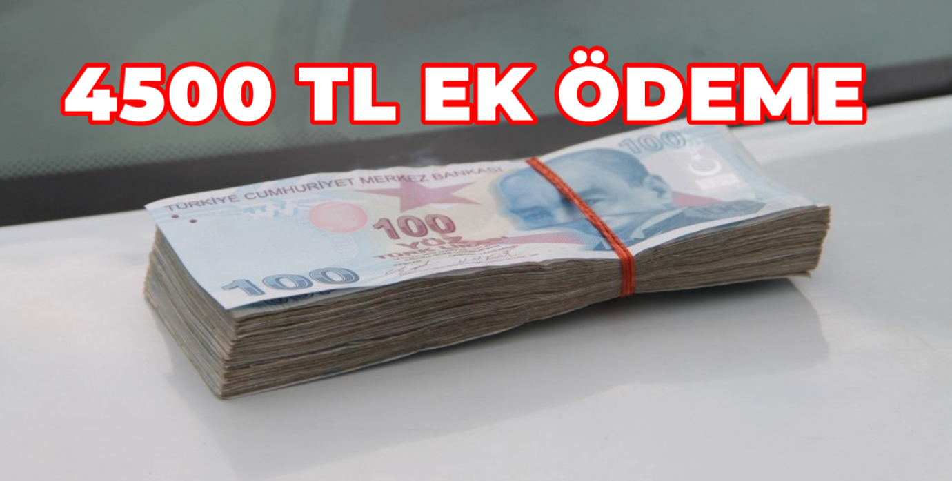 Bakanlık Emekli İçin Harekete Geçti Ek Ödeme Olarak 4500 TL Hazineden Karşılanacak!