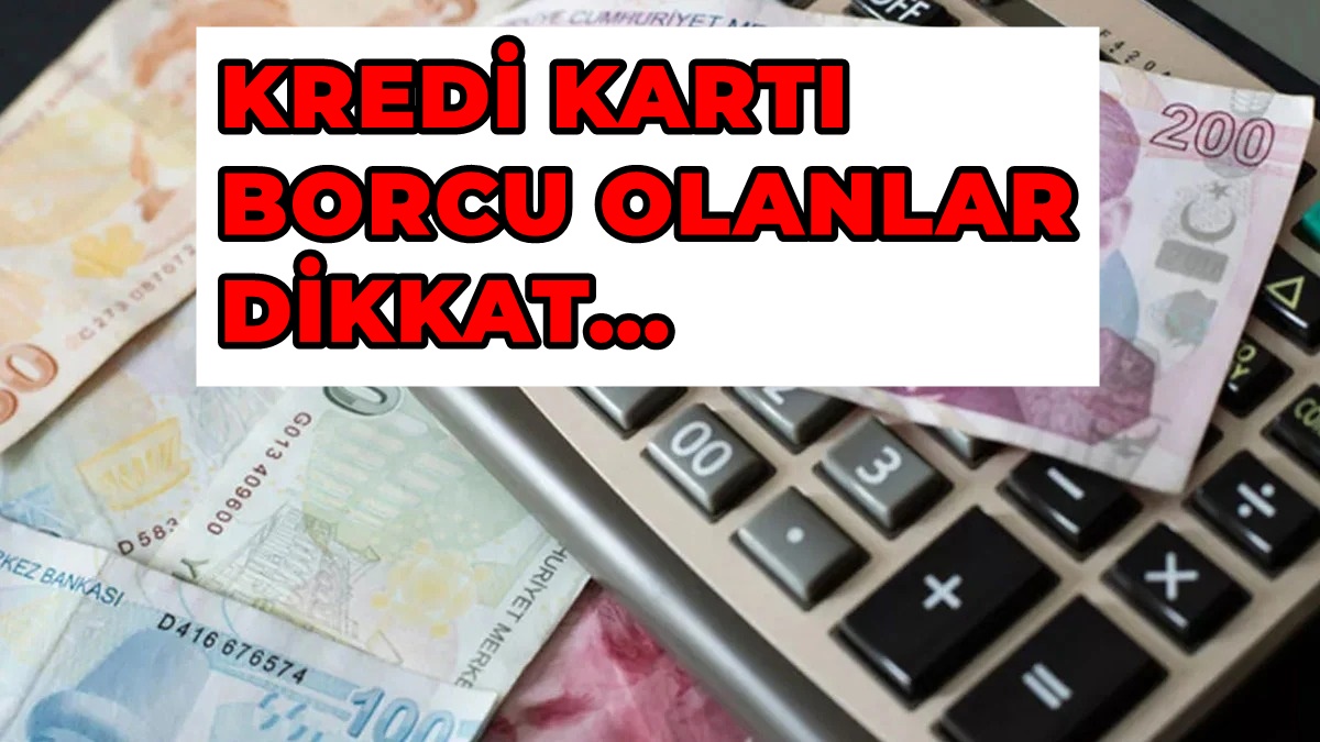 Kredi Kartı Borcunu Kapatmanın Yolu Açıklandı! Borcu Olan Bu Çözümü Uyguluyor!