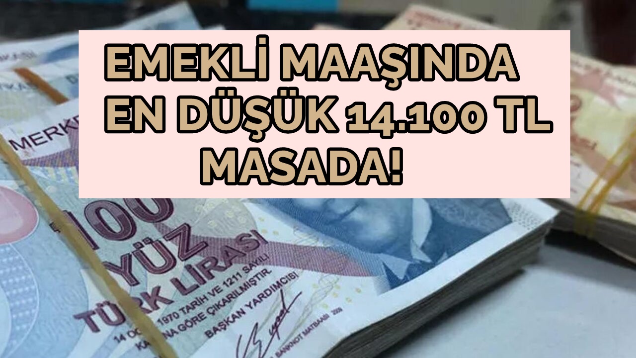 Emekliye En Az 14.100 TL Maaş Gözüktü! Şu An 11.000 12.000 13.000 TL Maaş Alan SGK'lı Emekliler Dikkat...