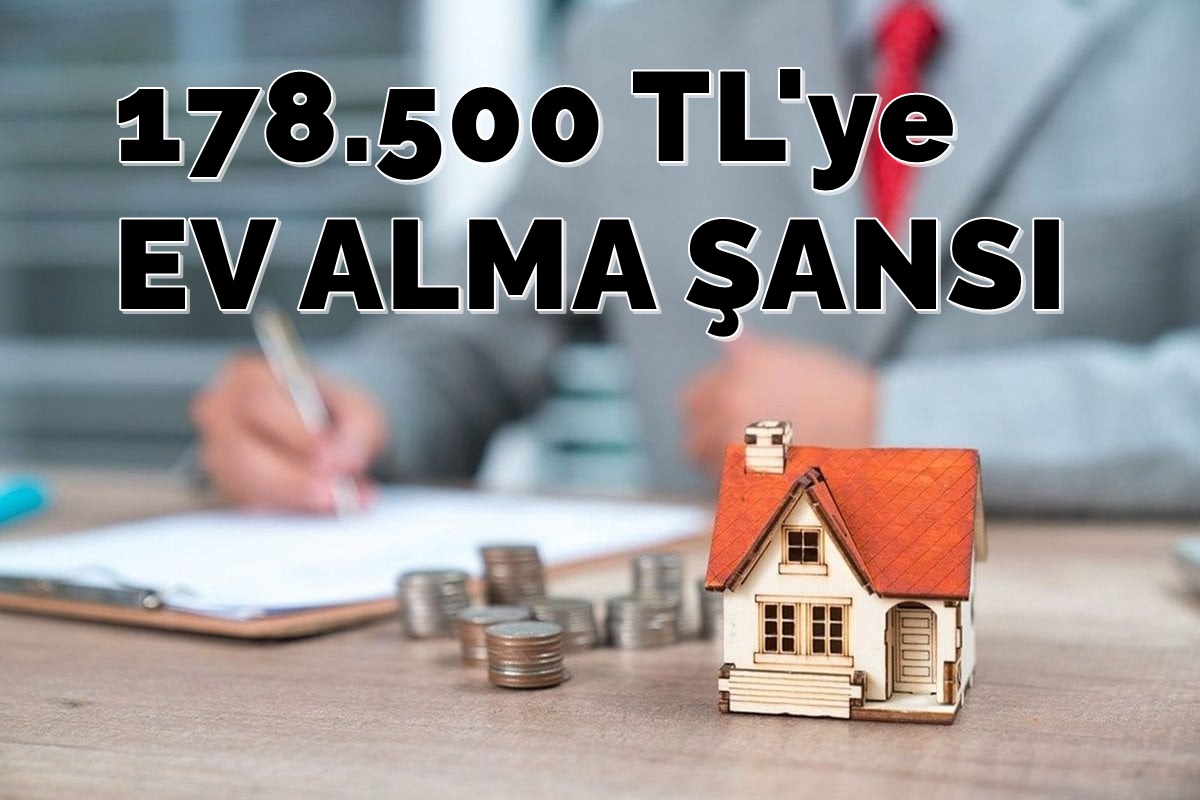Her Bütçeye Ev Var, Ziraat ve Denizbank 178 Bin TL'ye Sıfır Ev Satıyor!