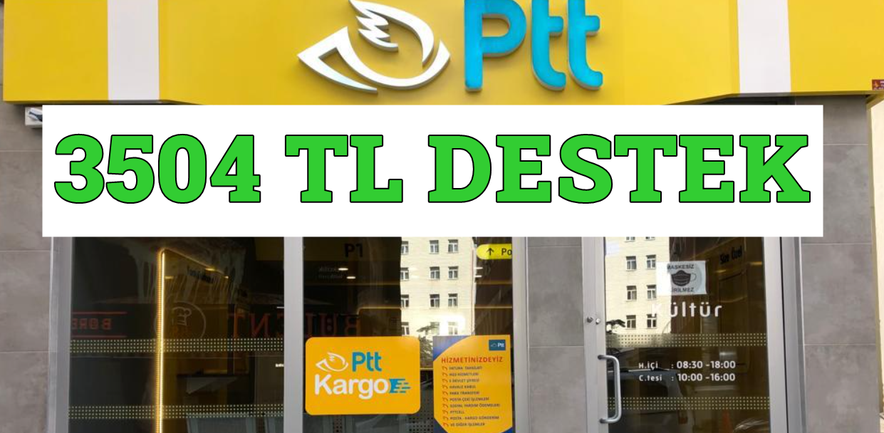 Düşük Gelirli Aileye PTT'den 3504,84 TL Yardım Paketi! Engelli, Yaşlı, İşsiz Herkes Başvuruyor