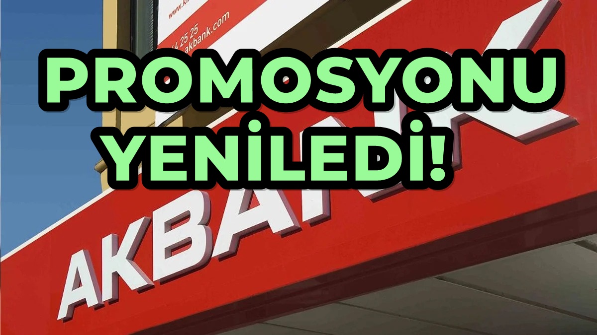 Promosyon Yarışına Akbank da Girdi! Emekli Promosyon Miktarı Yenilendi!