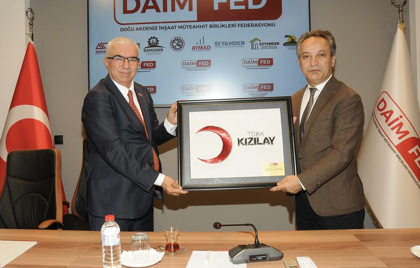 DAİMFED ve Kızılay’dan Yardım Projesi   