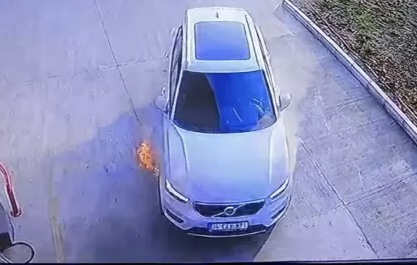 Cip Akaryakıt İstasyonunda Alev Aldı 