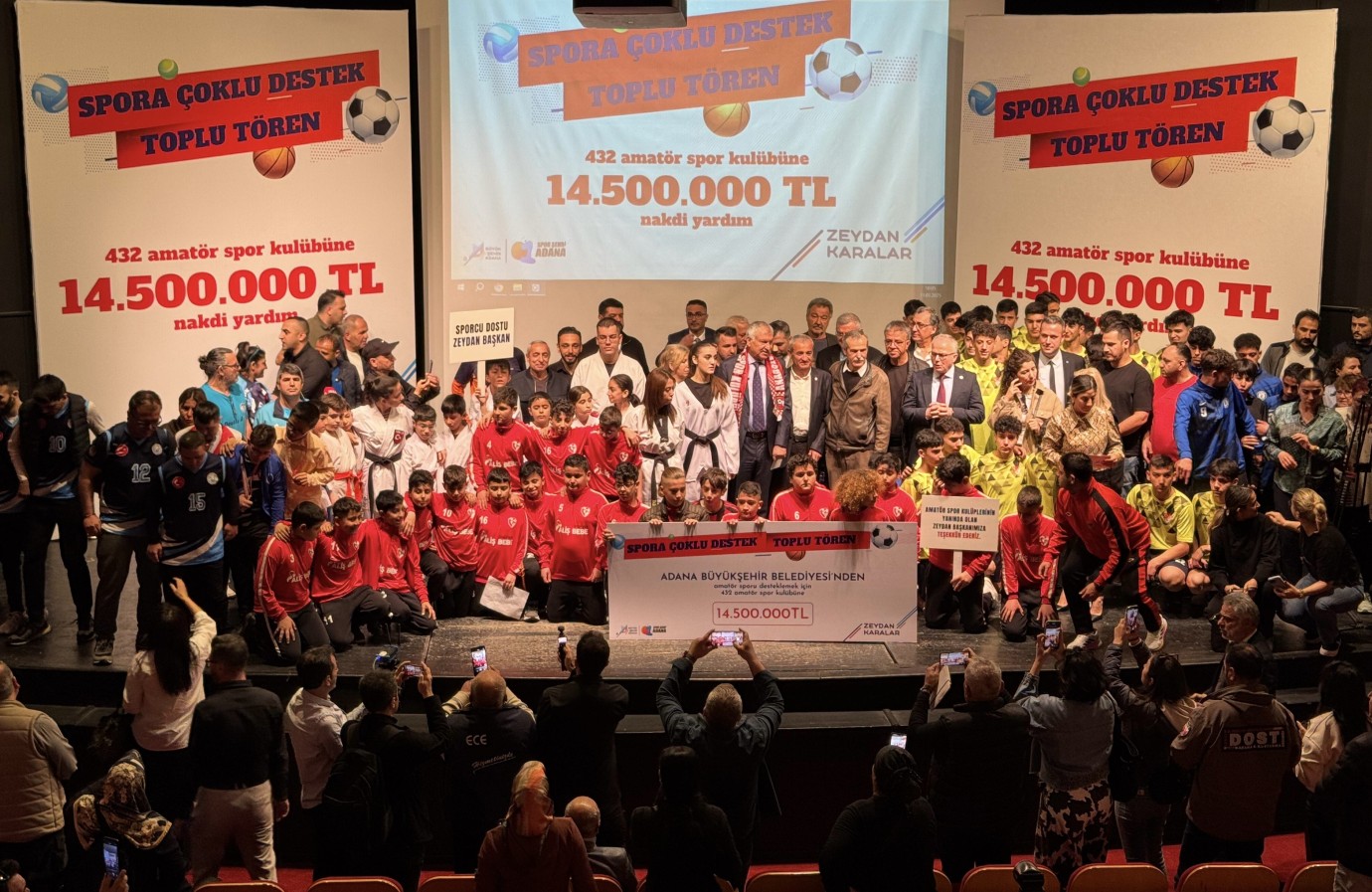 432 Amatör Spor Kulübüne Yardım 