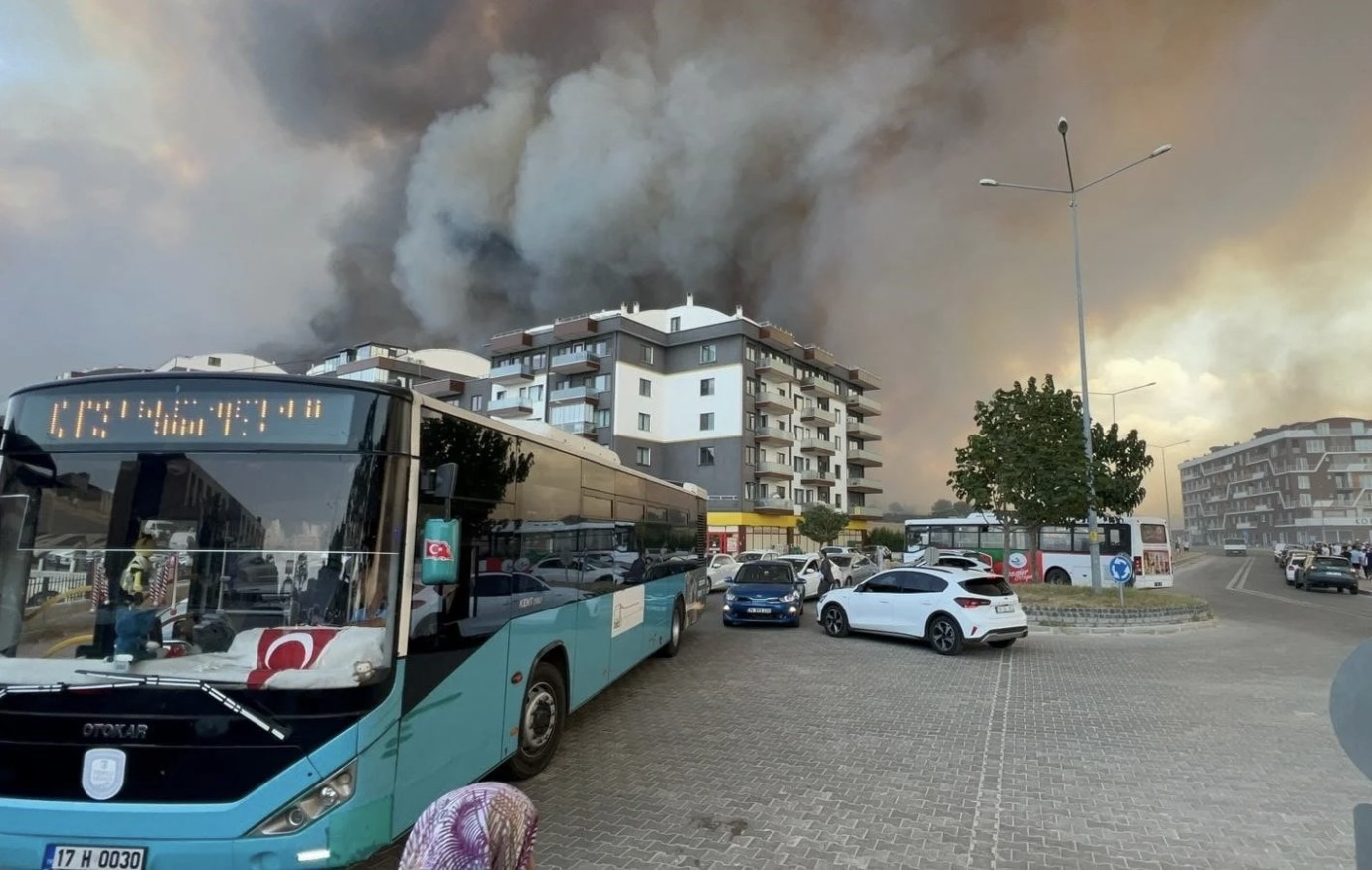 Çanakkale’de Alevler Hastaneye Ulaştı