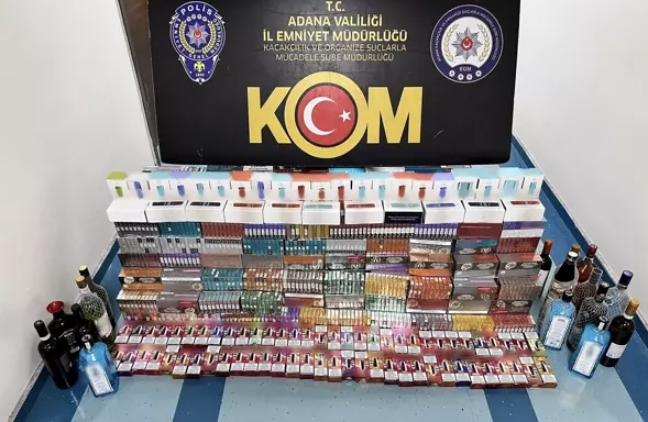 Gümrük Kaçağı Sigara-İçki Operasyonu