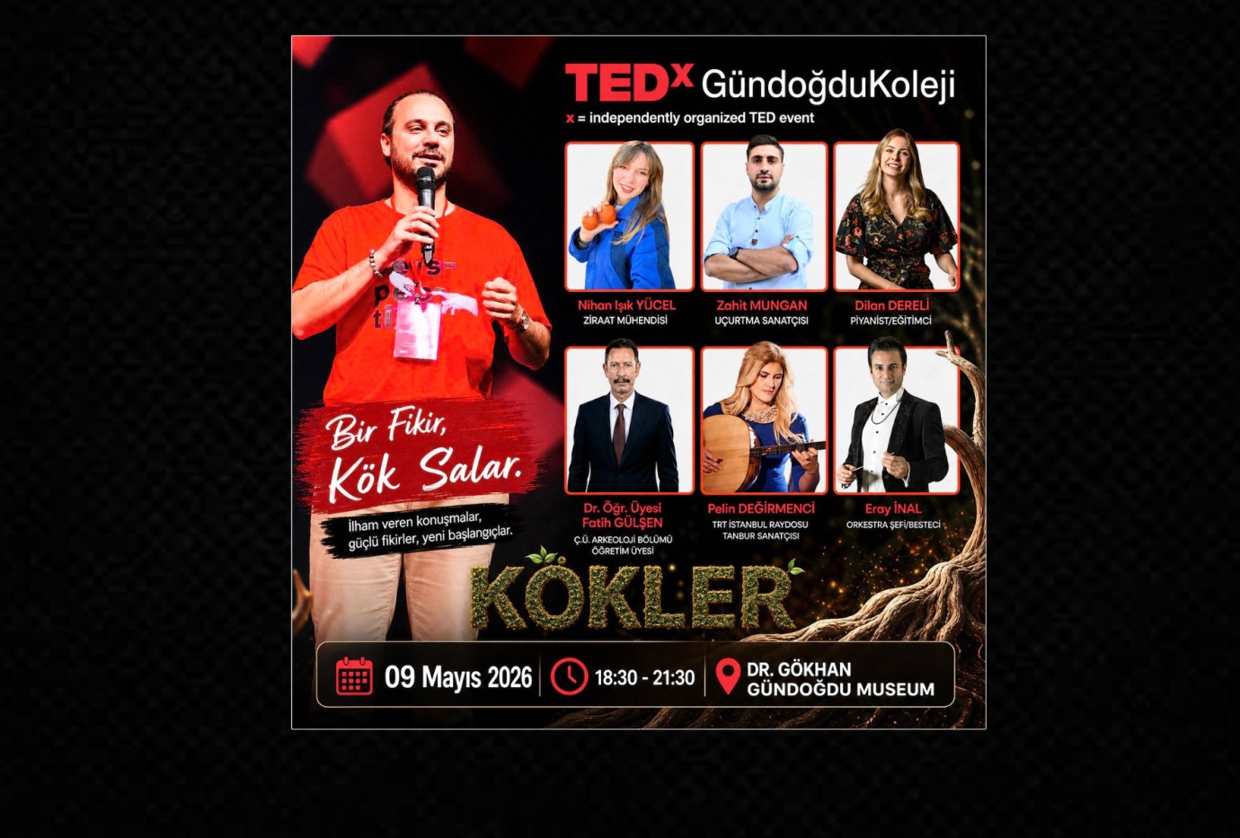 TEDxGündoğdu ‘KÖKLER’ ile Geliyor 