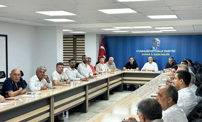 Adana CHP Görev Bölümü Yaptı 