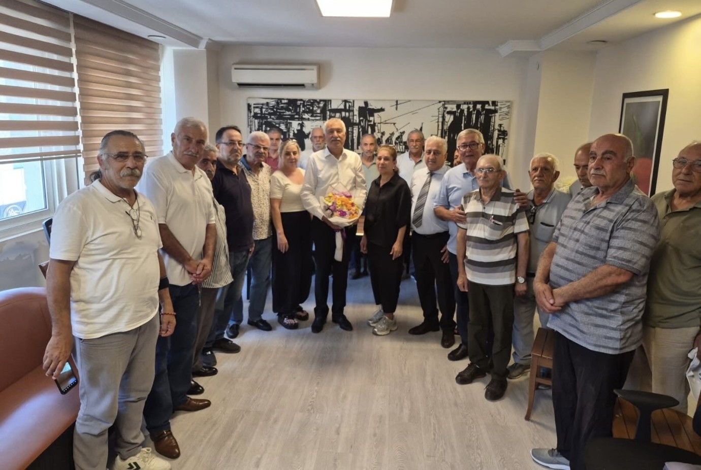 Emeklilerden Zeydan’a: Aramıza Hoşgeldin