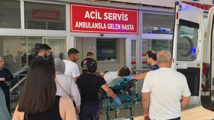 Motosiklet Sürücüsü Kazada Yaralandı