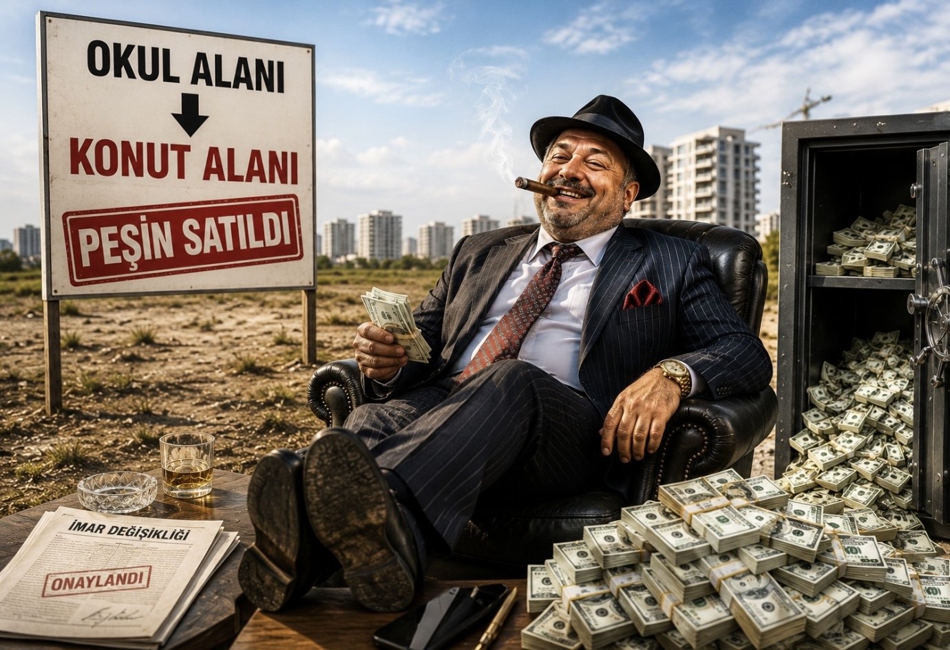 RANT.. Eğitim Alanı İmarı Konuta Çevrildi! 