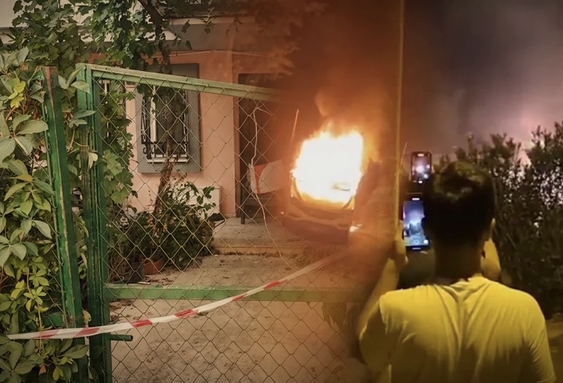 Ailesine Video Gönderip Evini Yaktı