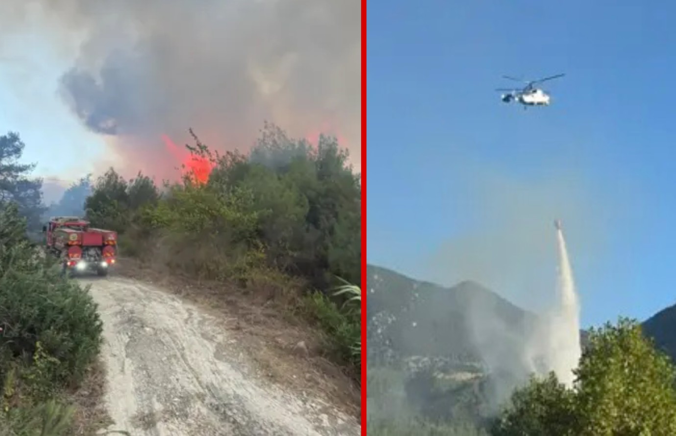 Kozan’da da Orman Yangını 