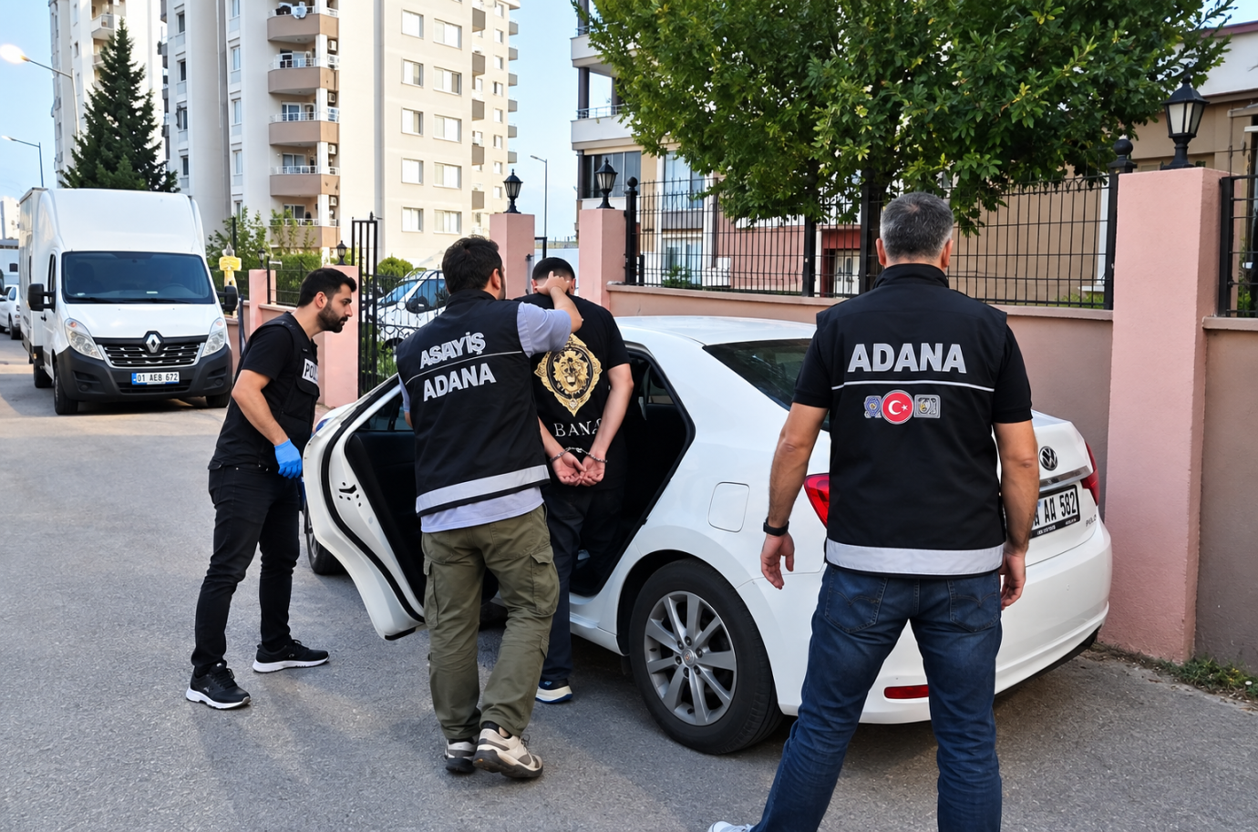 Adana'da Operasyon: 58 Gözaltı