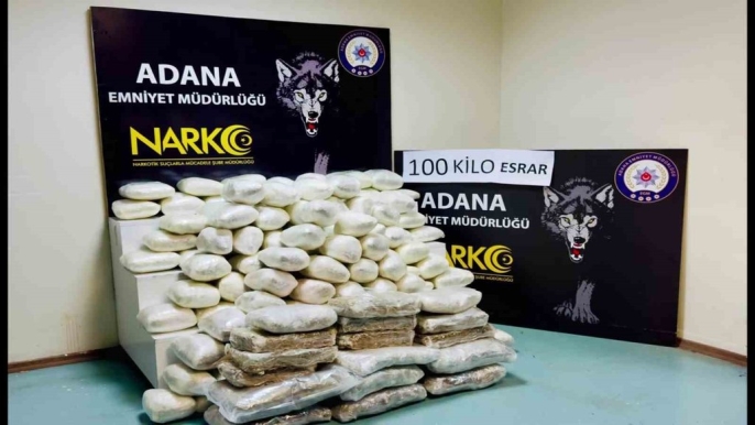 100 Kilo Esrar Ele Geçirildi: 3 Tutuklama 