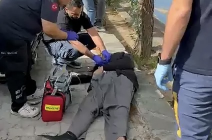 Düştü; Kaldırma Başını Çarpıp Öldü