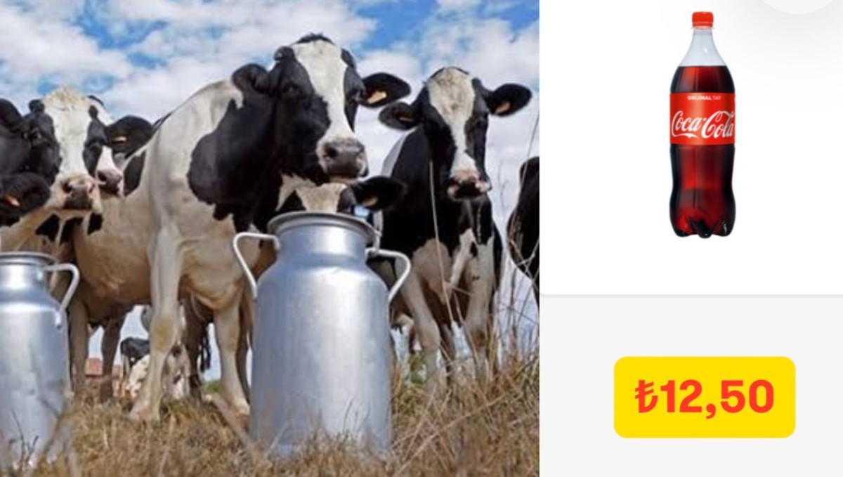 Yaman Çelişki: Sütün Litresi 7.5 Lira! 
