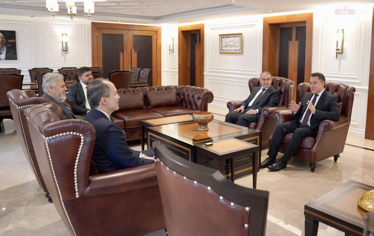 Ali Babacan'dan Fatih Erbakan’a Ziyaret